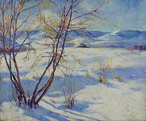 Untitled (winter landscape)